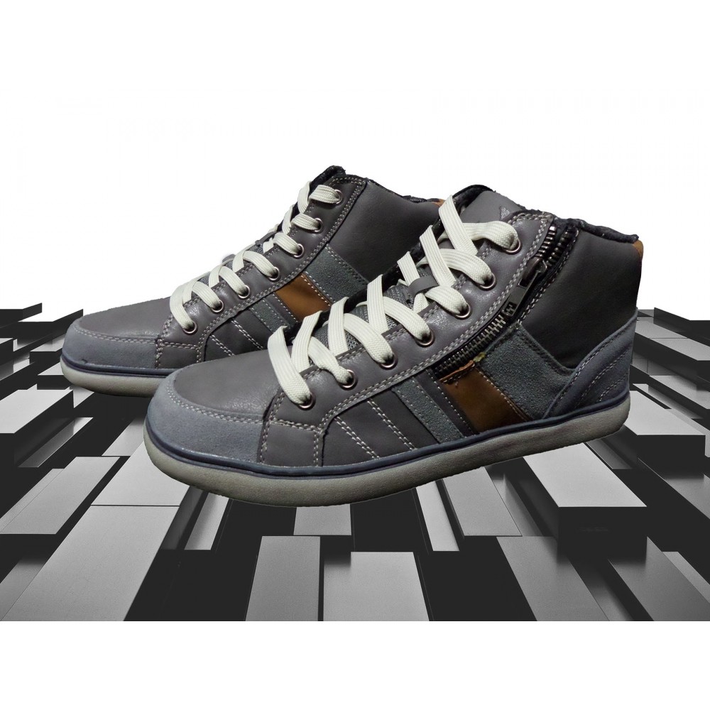 Zapatillas de hombre mod. GRAFITO con punta...