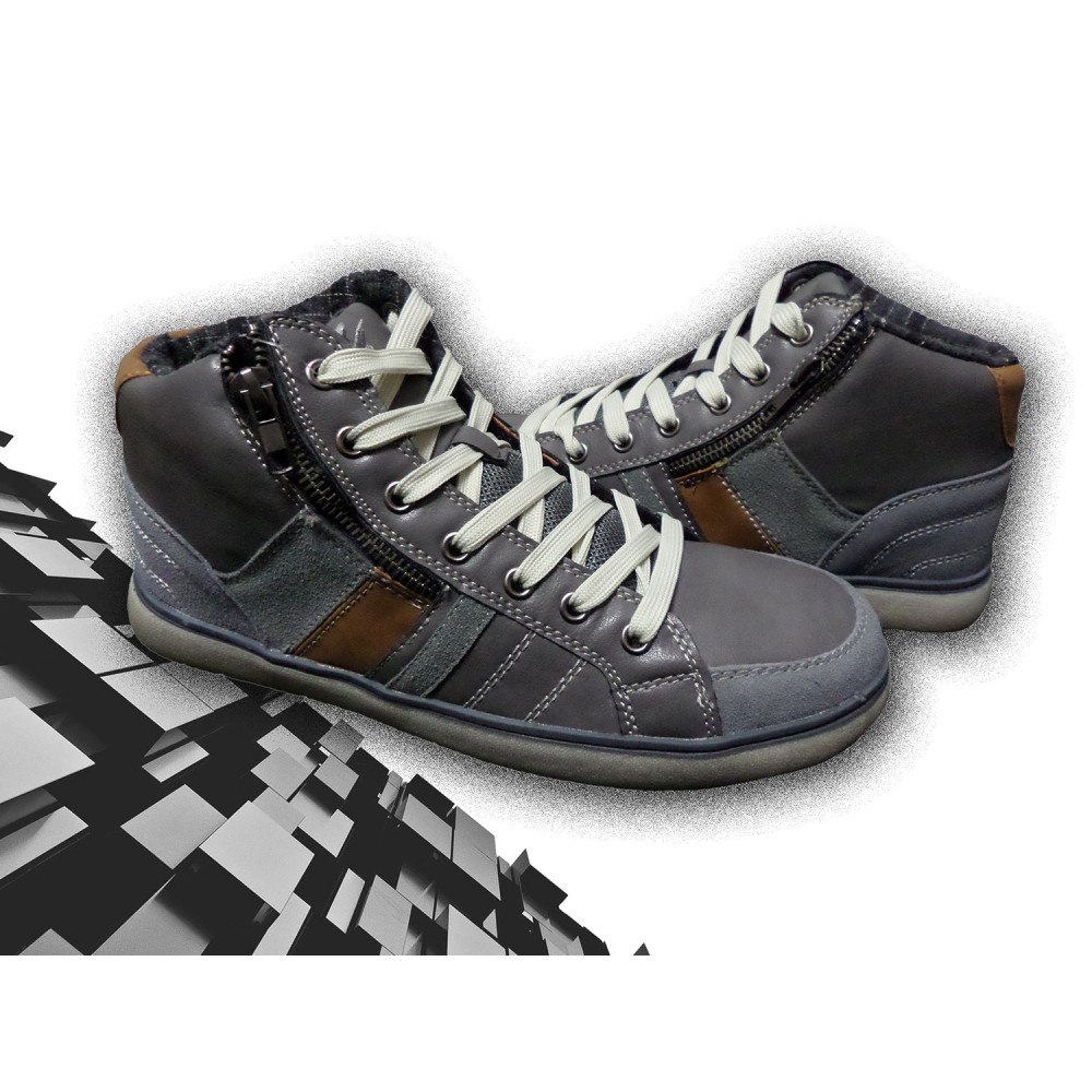 Zapatillas de hombre mod. GRAFITO con punta...