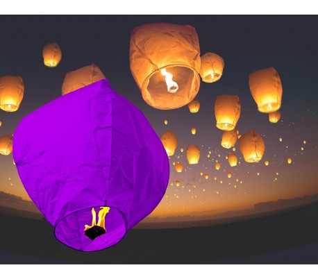 Linterna de cielo con diámetro de 33 cm - Crea un ambiente mágico