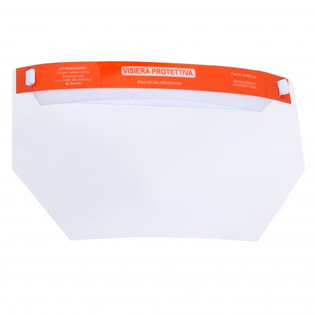 Visera protectora Protects Plus ajustable 30x20 cm protector contra salpicaduras