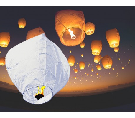 Linterna de cielo con diámetro de 33 cm - Crea un ambiente mágico