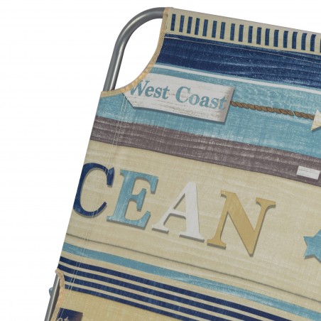 483770 Tumbona de metal OCEAN Onshore ajustable 3 posiciones