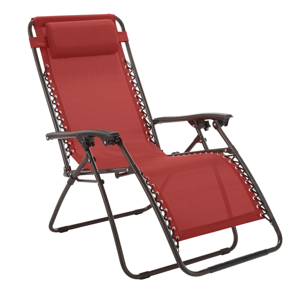 Silla plegable EVERTOP reclinable GRAVITÀ ZERO BORDEAUX