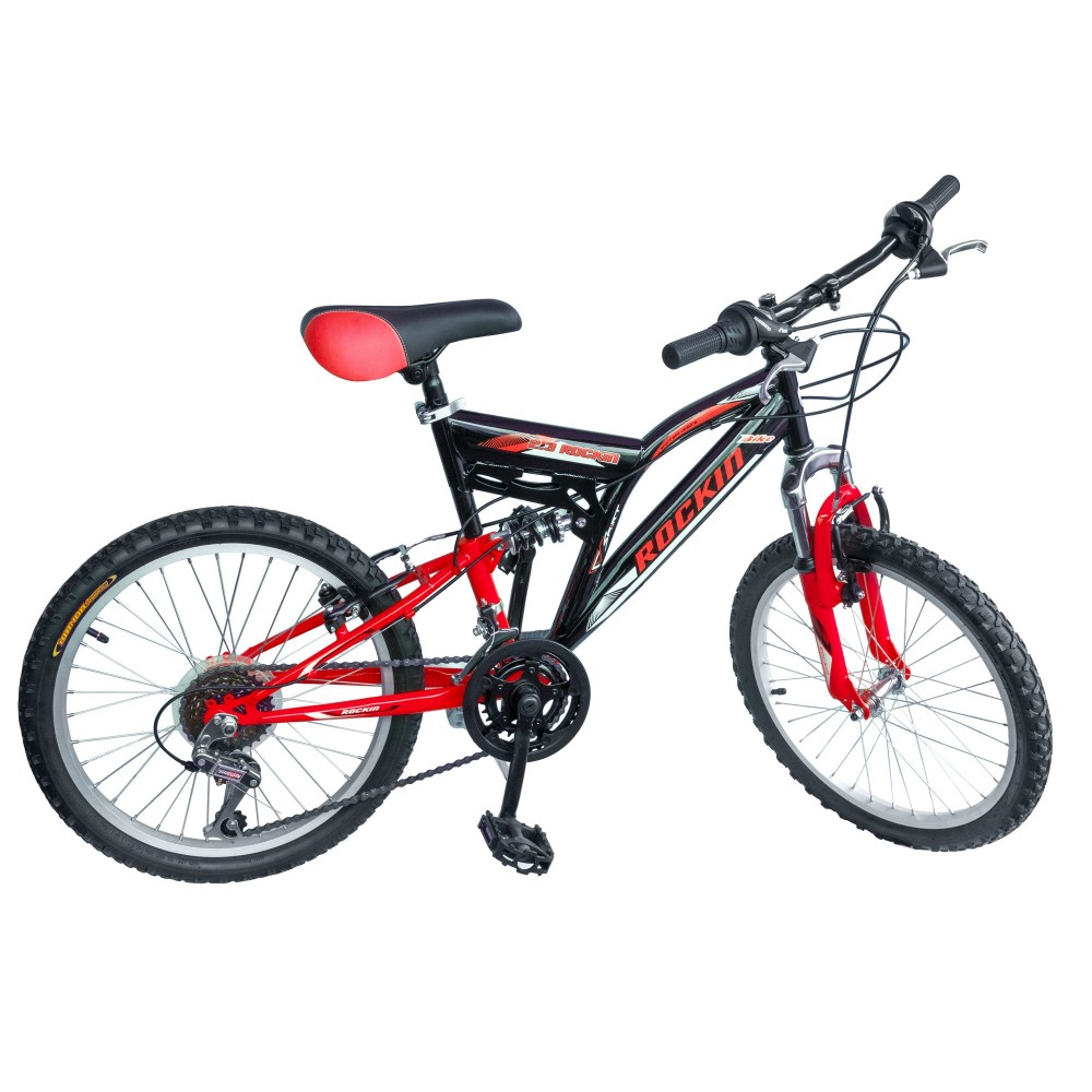 Bicicleta 20 " ROCKIN BIAMMORTIZZAT 2 frenos y cambios shimano 12 Vel BKT BTB20