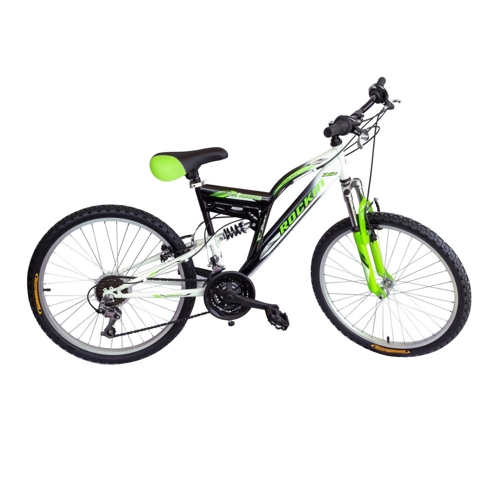 Bicicleta 24 " ROCKIN BIAMMORTIZZAT 2 frenos y...