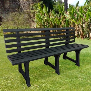 Banco en resina 3 lugares Isotta KEROPLAST 147x75x51cm... 2