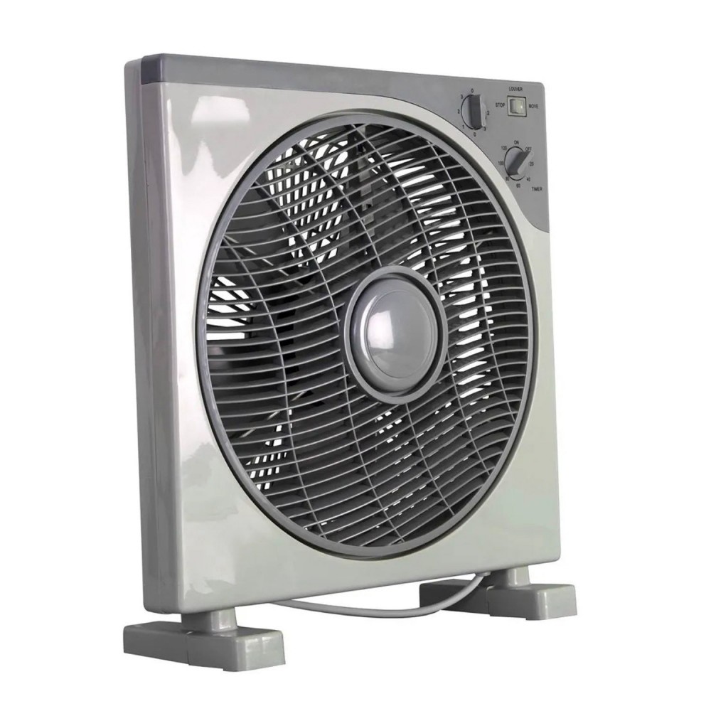 Ventilador cuadrado FELICIA box fun pala 30cm 3 vel. 45w función temporizador