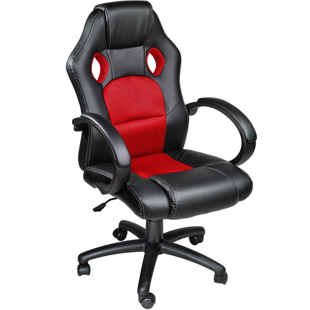 Silla de oficina Gaming Racer cuero ecológico 4...