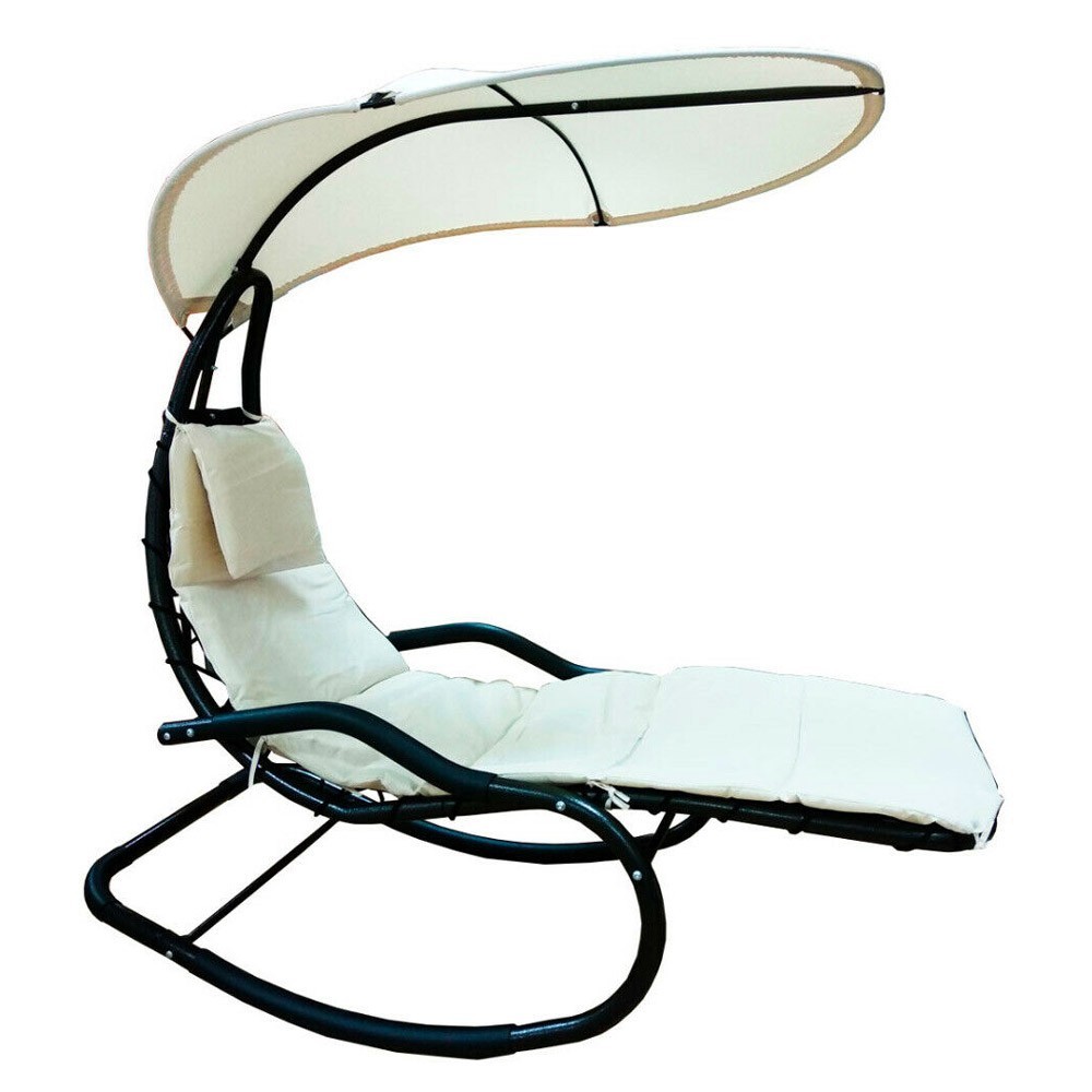Sillón mecedora de suspensión KELLY para jardín...
