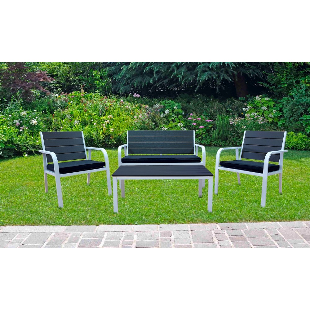 Conjunto completo Dallas mesa 2 sillas 1 banco...