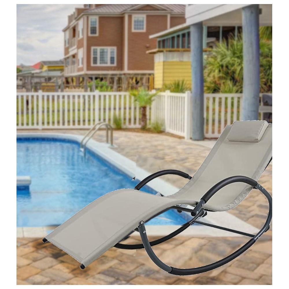 Mecedora HOLLY para jardín 3 posiciones...