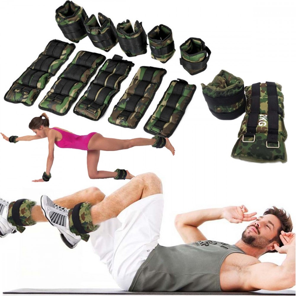 Pack de pesas fitness para tobillos y muñecas...