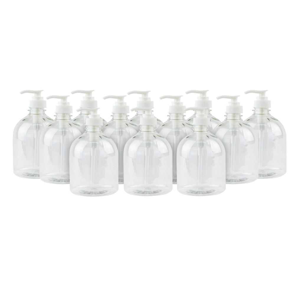 Pack de 12 botellas de plástico de 500 ml con...