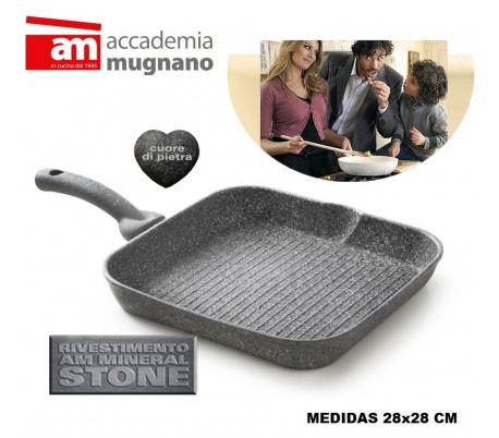 Plancha 28x28 cm revestimiento con efecto piedra revestimiento - Accademia Mugnano CUORE DI PIETRA