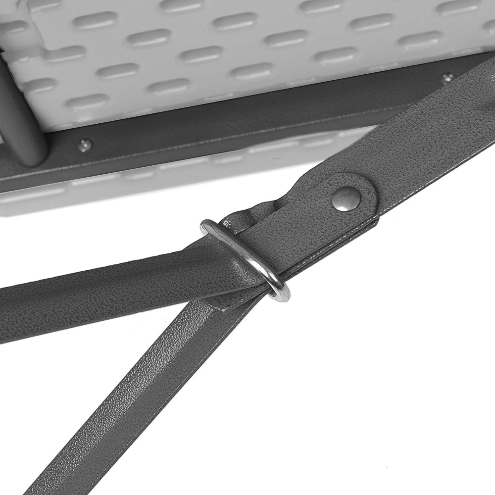 Mesa BLANCA plegable transportable SILVERA con...