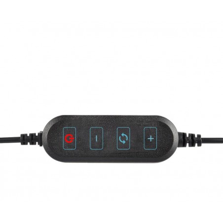 187103 Set SELFIE soporte para teléfono y lámpara 2 en 1 con ajuste de luz