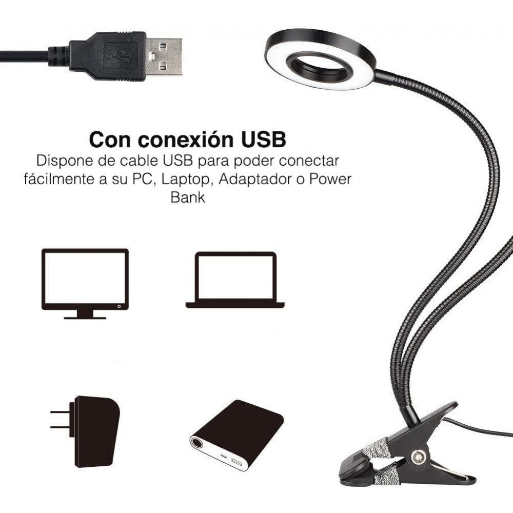 187103 Set SELFIE soporte para teléfono y...