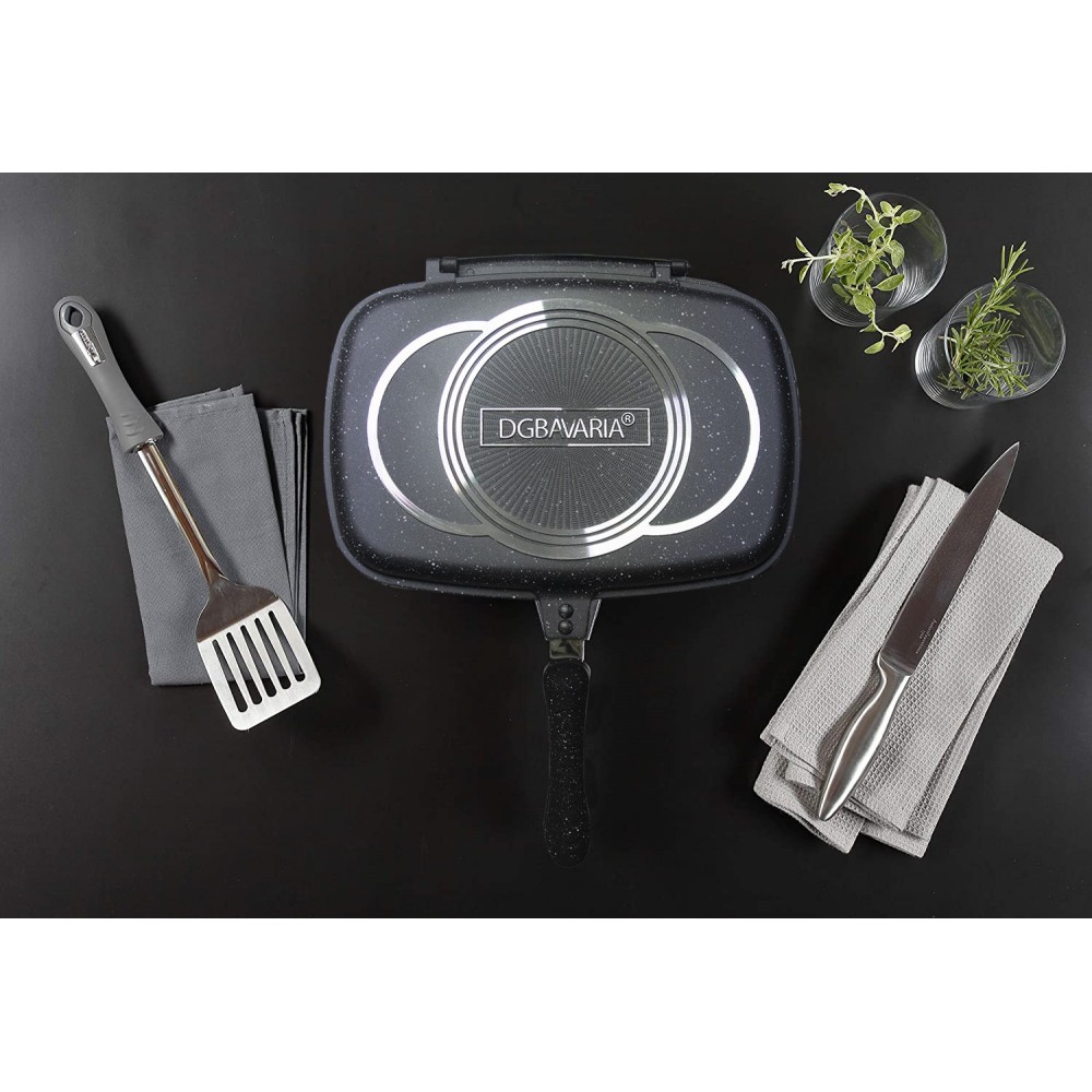 256004 Parrilla doble placa de inducción...