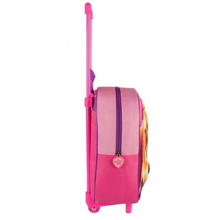 21-1607 Mini mochila escolar escolar en 3D PAW PATROL rosa 25 x 33 x 10 cm SKYE