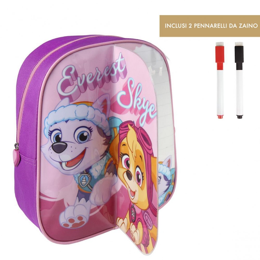 21-2225 Mochila escolar PAW PATROL rosa PLAY...