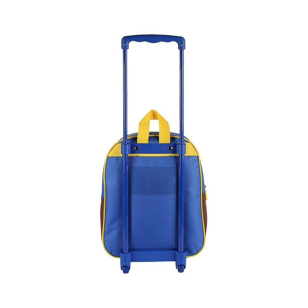 21-1606 Mini mochila escolar 3D con ruedas PAW...