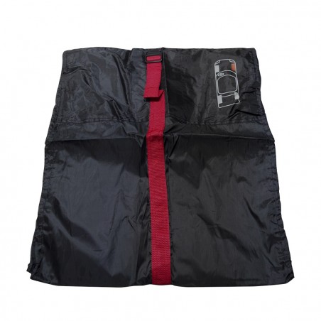 Cubre neumático negro 19 a 23 pulgadas protección automóvil 120 x 53 cm