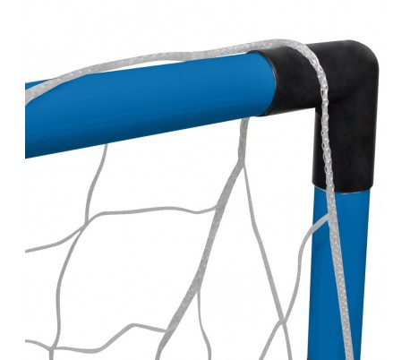 Portería infantil de futbol con marco de plástico y pelota incluída PEN@LTY ZONE 96x42x64 cm