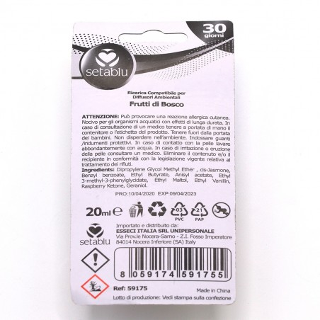 591755 Setablu Aroma a Menta 20 Ml compatible para difusores ambientales