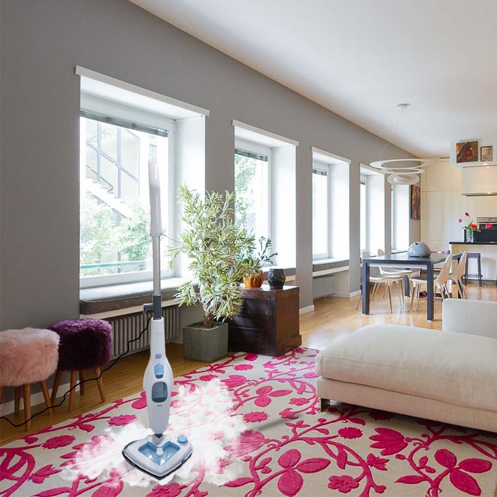 881701 VaporPro Escoba eléctrica 2en1 a vapor...