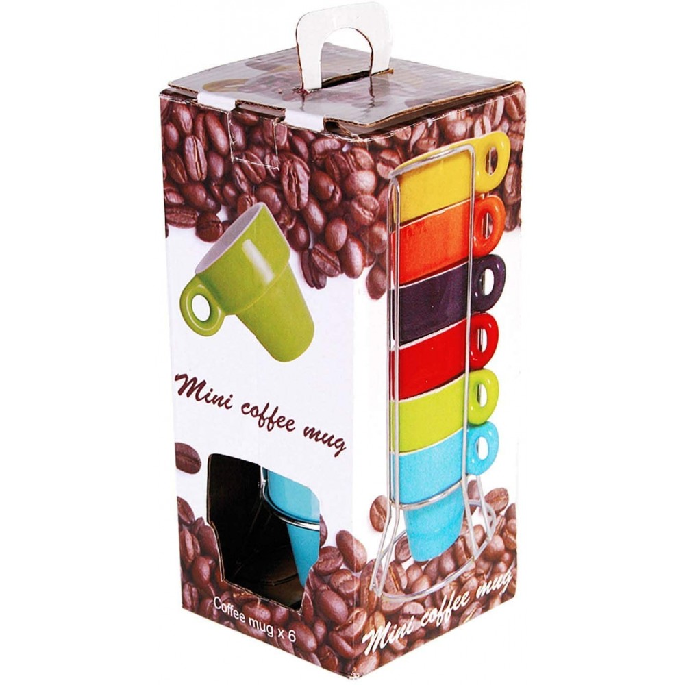 788086 Juego de 6 mini tazas para el café en...