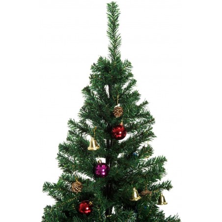 511035 Árbol de Navidad 180 cm con 550 puntas ramas gruesas PINO DELLE SURPRESE