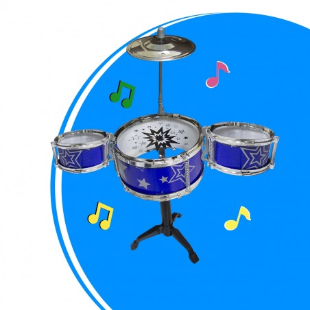 258048  Juego de baterías 4 elementos para niños REMITOYS para montar 30 cm