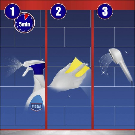 Viakal 575241 desinfectante en spray de 700ml ayuda contra las bacterias