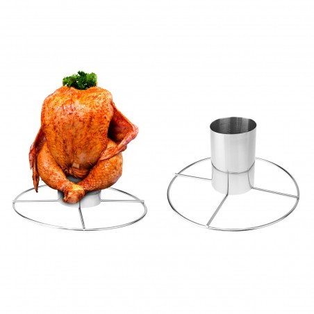 563497 Asador de pollo vertical BBQCollection Chicken Roaster 20 x 10 cm