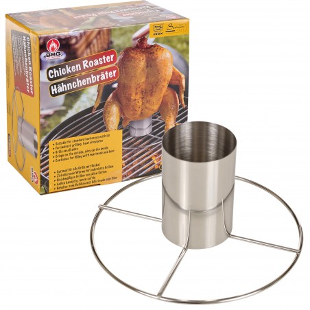 563497 Asador de pollo vertical BBQCollection Chicken Roaster 20 x 10 cm