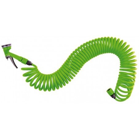 074276 Manguera de jardín extensible FUBUCA 15 Mt 7 acoplamiento rápido