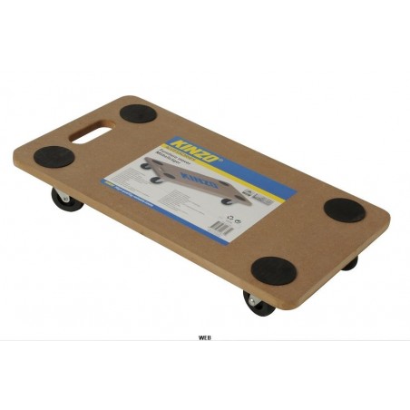 296319 Carro móvil porta-objetos plegable Kinzo 108x20x40 cm max 150 kg