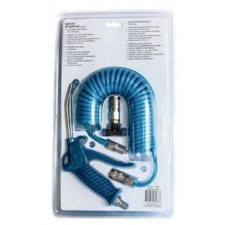 039633 Pistola de aire ALLRide manguera 5 M con bobina neumática en espiral