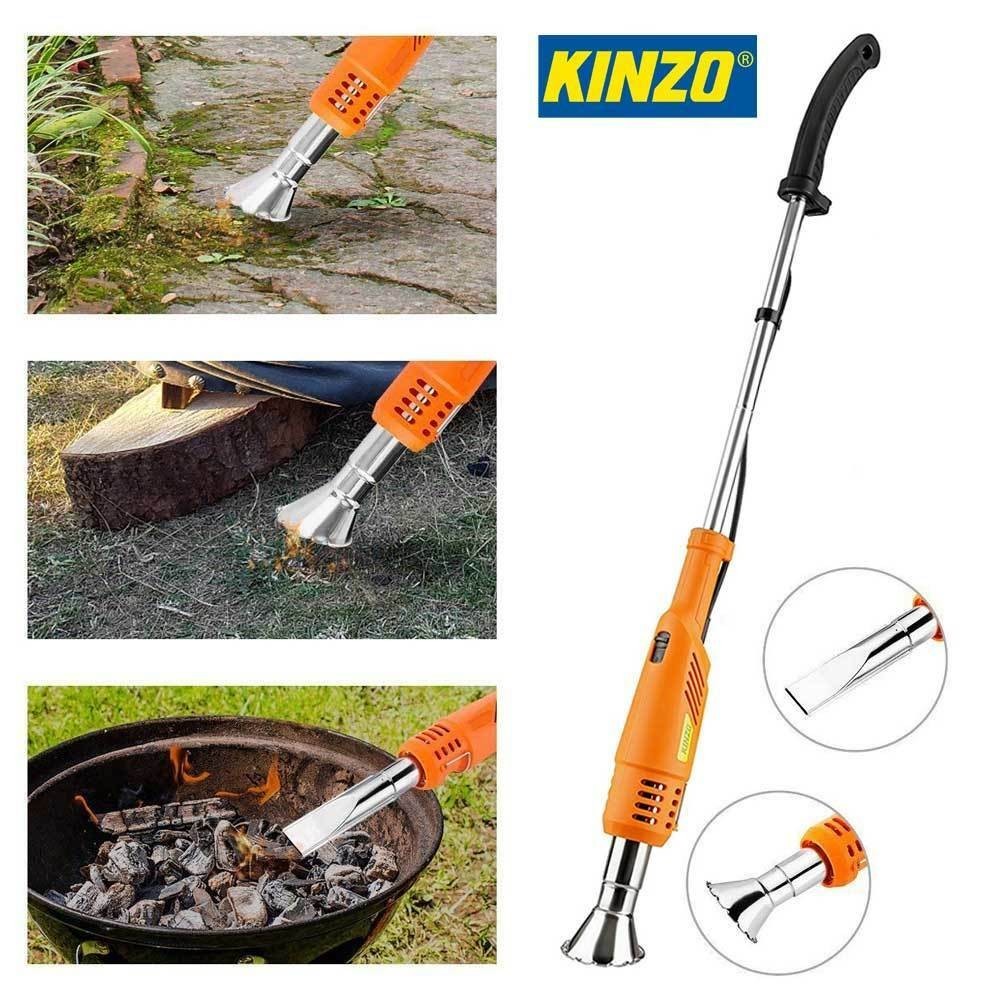 072913 Quemador de malas hierbas Kinzo Garden de 2000 W funciona con cable