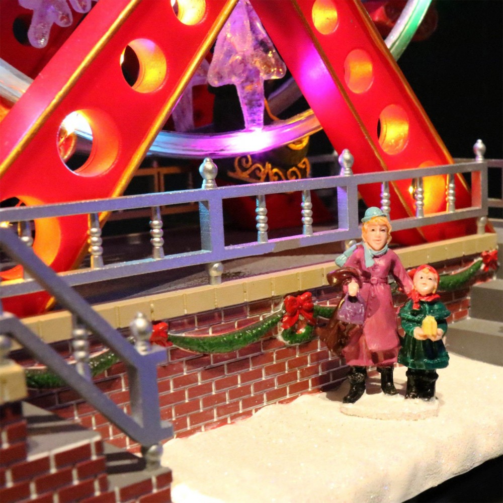 367003 Carrusel navideño Noria con música,...