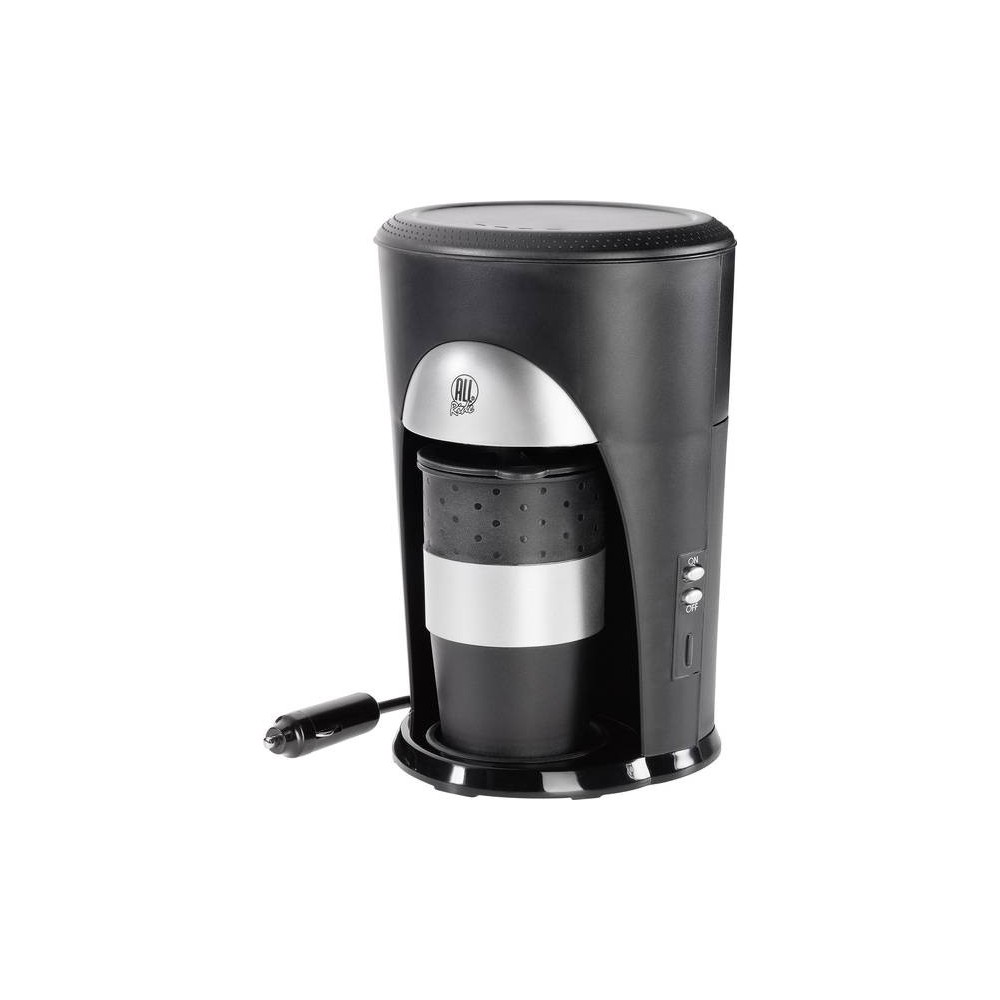 391472 Cafetera de 1 cápsula 12 v para coche o camión color negro 23h cm 170W