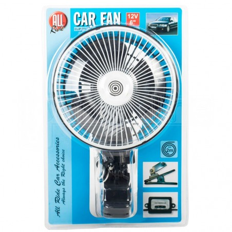 722276 Ventilador 24V con pinza para coche o camión 26 x 18 x 15 cm ALL RIDE