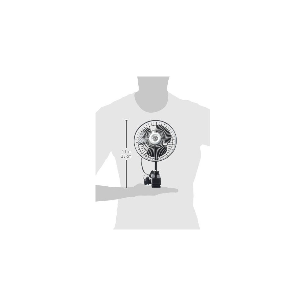 722276 Ventilador 24V con pinza para coche o...