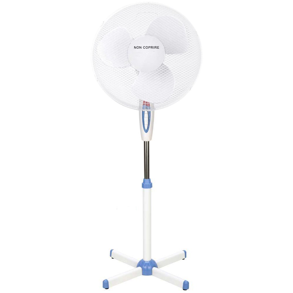 Ventilador DGSUMMER 40cm 3 velocidades potencia 45W 130h cm con luz