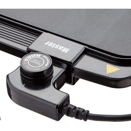 EB1500 Parrilla eléctrica Master cajón extraíble antiadherente 1500W 50x30x8h cm