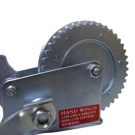 716923 Polipasto de manivela HOTECHE cabrestante cargas de hasta 540 kg 1200 lb