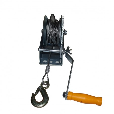 716923 Polipasto de manivela HOTECHE cabrestante cargas de hasta 540 kg 1200 lb