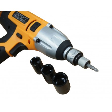 Taladro destornillador HOTECHE 450W 5 tomas para destornillar tornillos 300NM