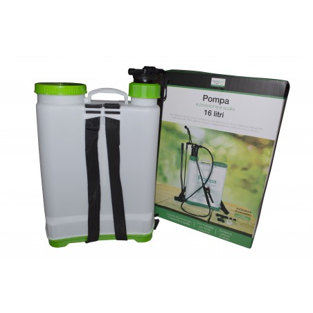 Nebulizador de hombro GARDENGO Bomba de presión 16 LT y 3 boquillas de 4,5 bar