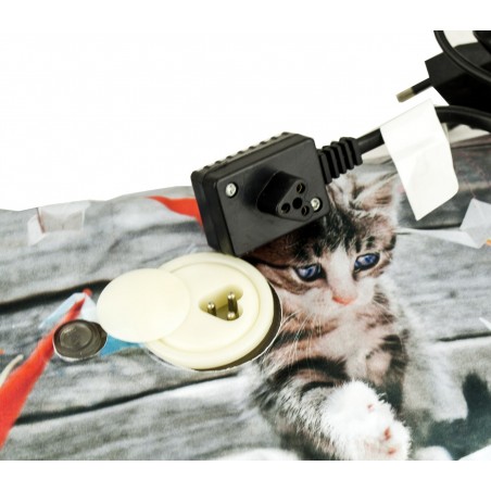 750971 Bolsa de agua caliente eléctrica ANIMAL PET 550W se calienta rápidamente